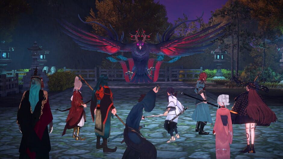 Fate/Samurai Remnant: Additional Episode 3 - Record's Fragment: Bailong and the Crimson Demon Screenshot