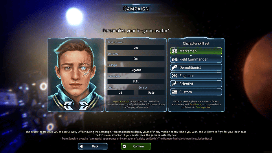 USC: Counterforce Screenshot