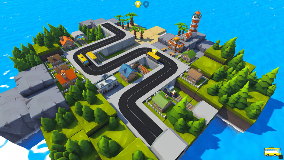 Busway Islands: Puzzle Screenshot