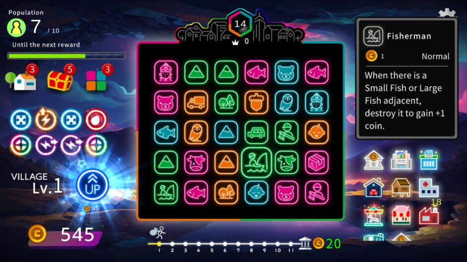 Neon Village Screenshot