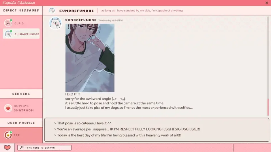 Кадър от Cupid's Chatroom