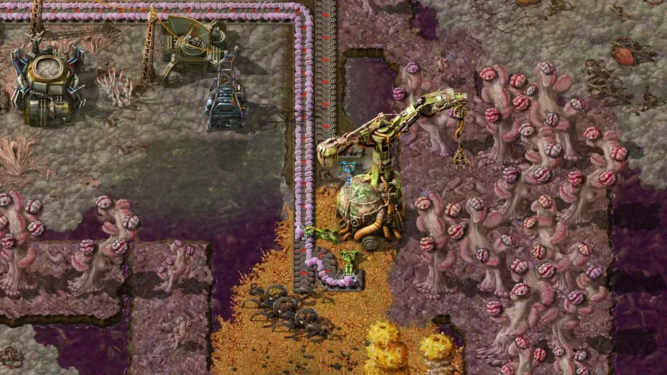 Кадър от Factorio: Space Age