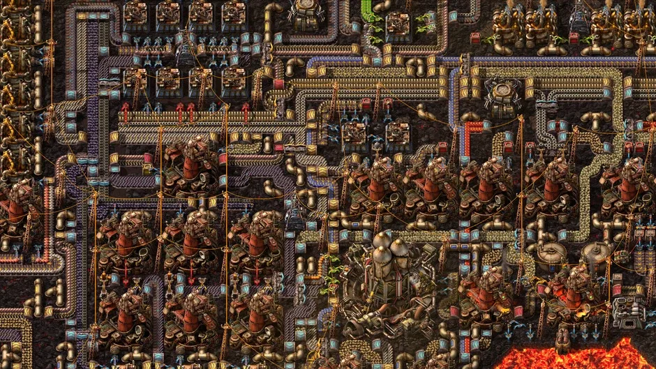 Кадър от Factorio: Space Age