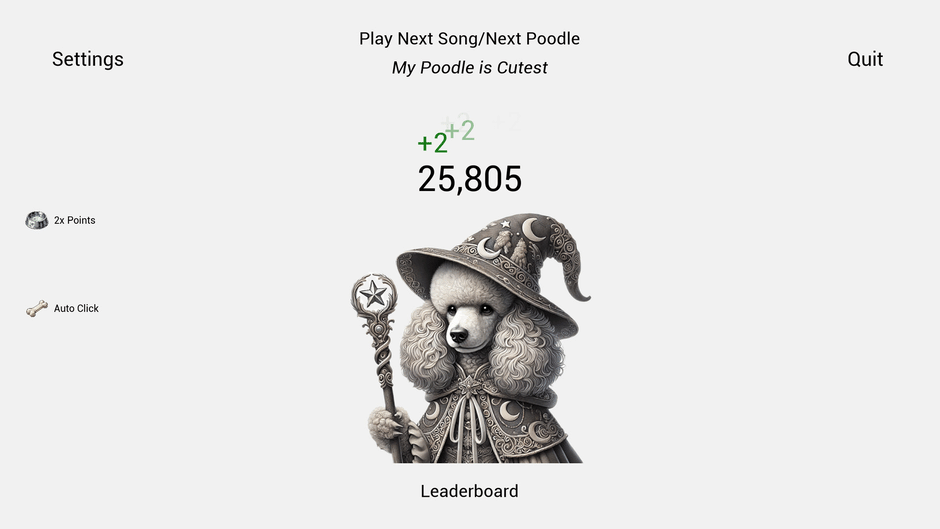 Poodle Clicker Screenshot