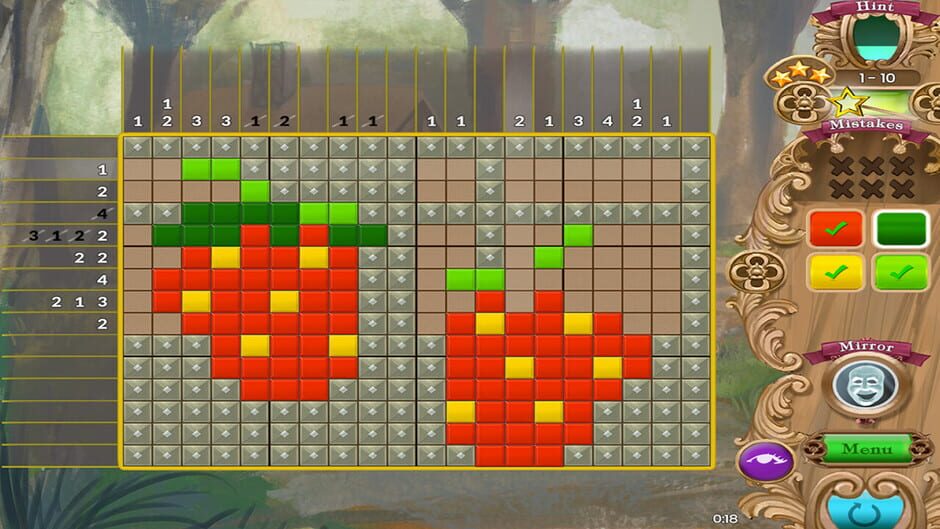 Fables Mosaic: Little Red Riding Hood Screenshot