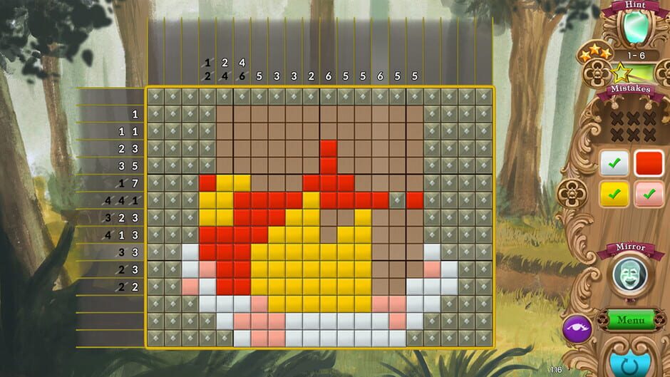 Fables Mosaic: Little Red Riding Hood Screenshot