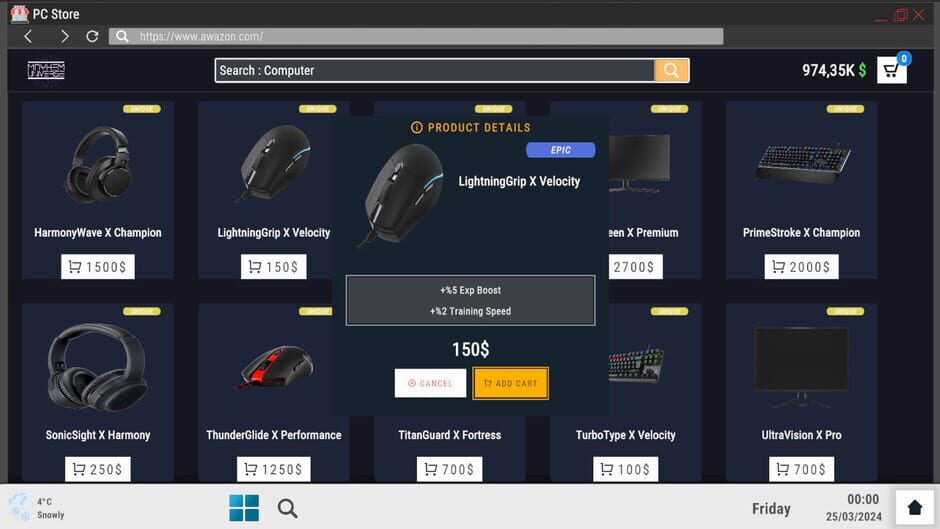 ESports Simulator Screenshot