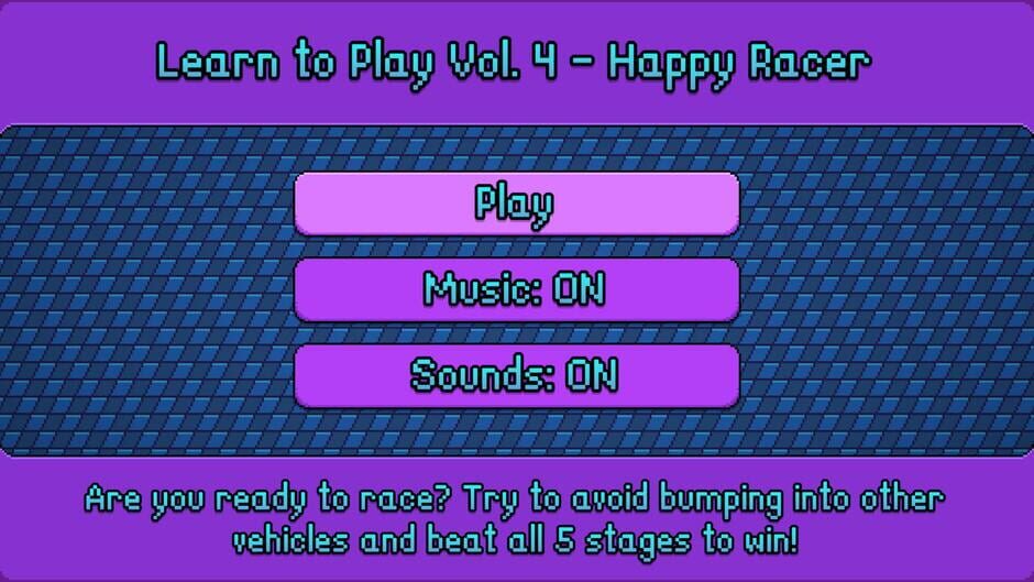 Screenshots Learn to Play Vol. 4: Happy Racer