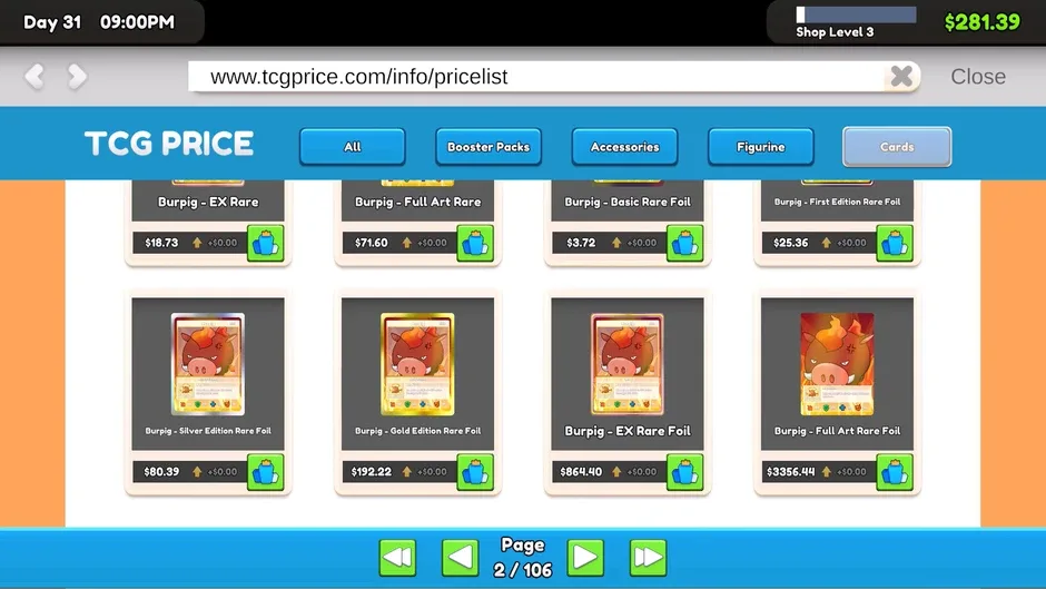 Кадър от TCG Card Shop Simulator