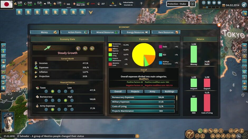Realpolitiks 3: Earth and Beyond Screenshot