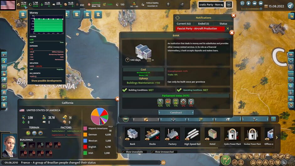 Realpolitiks 3: Earth and Beyond Screenshot
