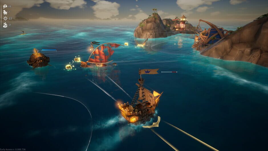 Fluffy Sailors Screenshot