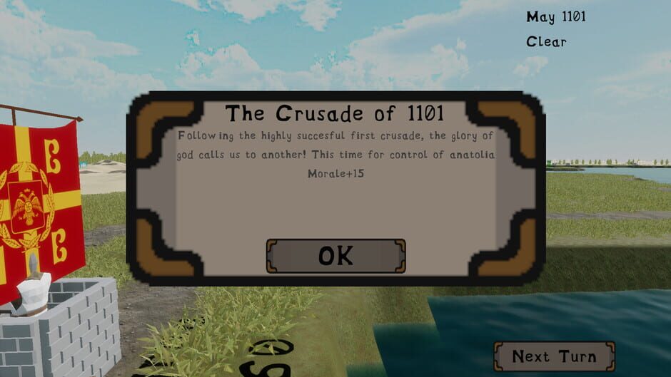 Taking the Cross Screenshot