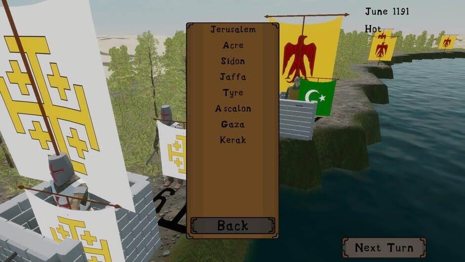 Taking the Cross Screenshot