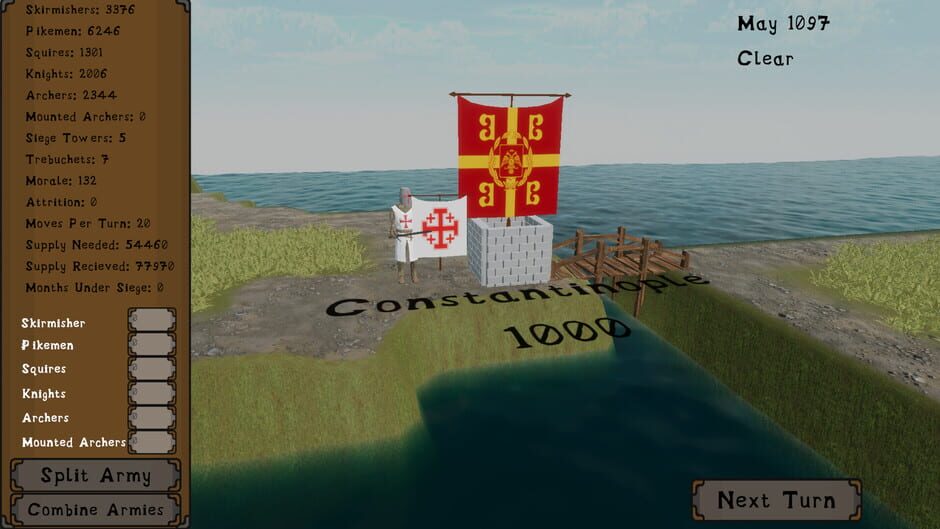 Taking the Cross Screenshot