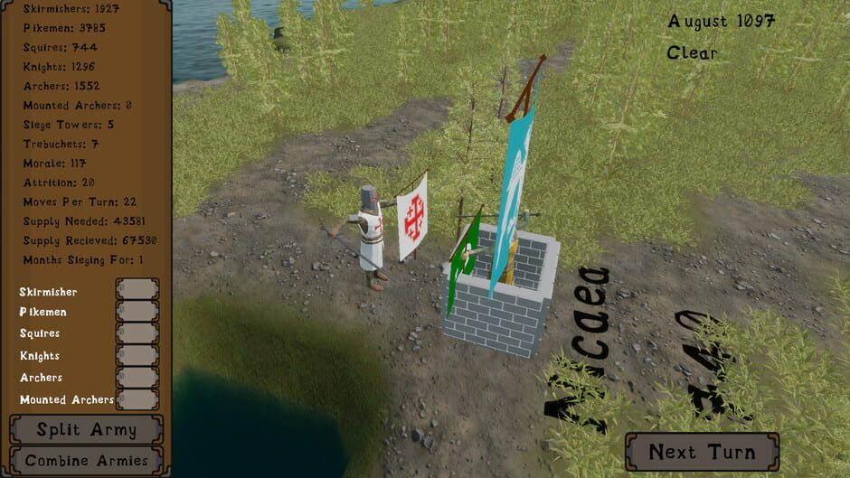 Taking the Cross Screenshot