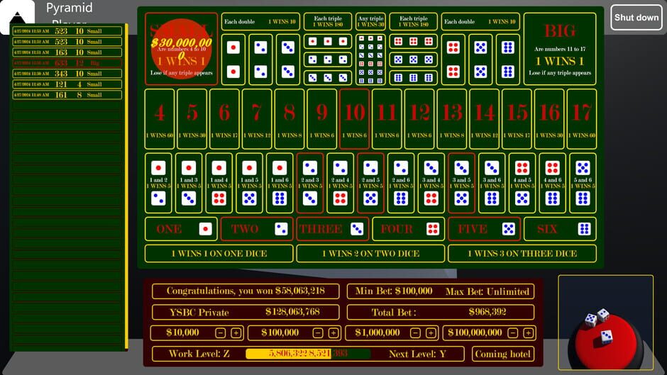 Pyramid Game Screenshot