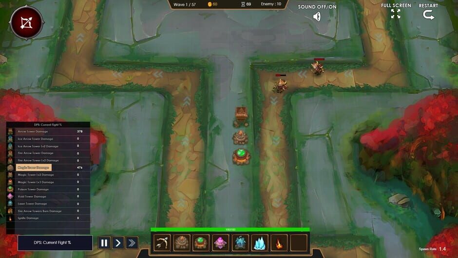 สกรีนช็อตจาก Old School Tower Defense (รูปที่ 3)