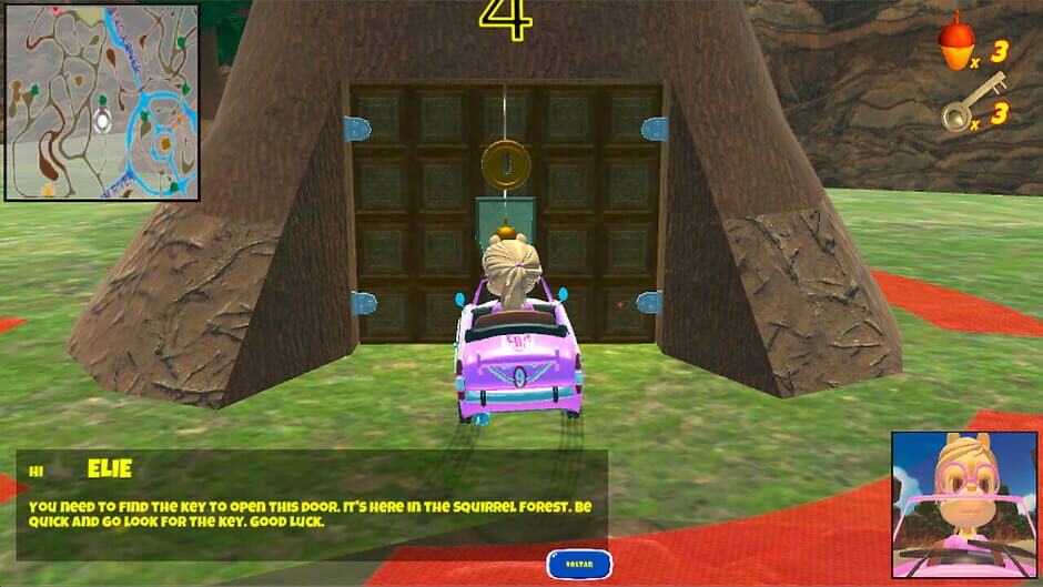 สกรีนช็อตจาก Squirrels Forest Race (รูปที่ 6)