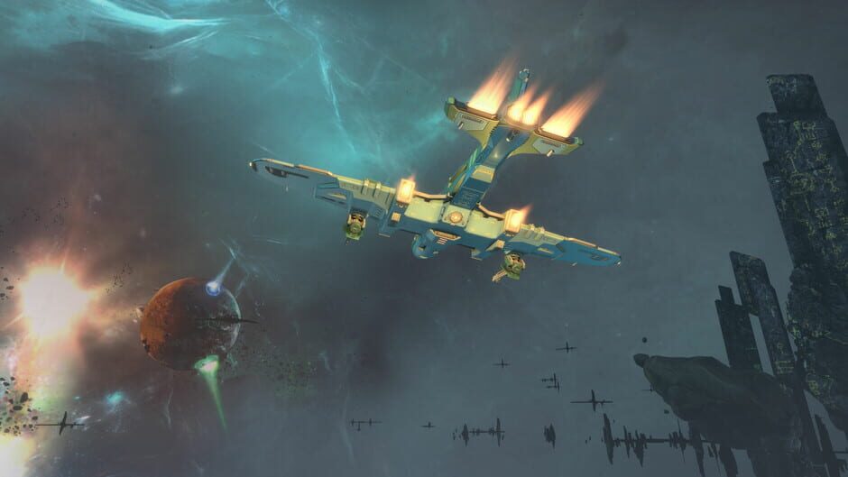 สกรีนช็อตจาก Star Conflict: Bark-2 (รูปที่ 4)
