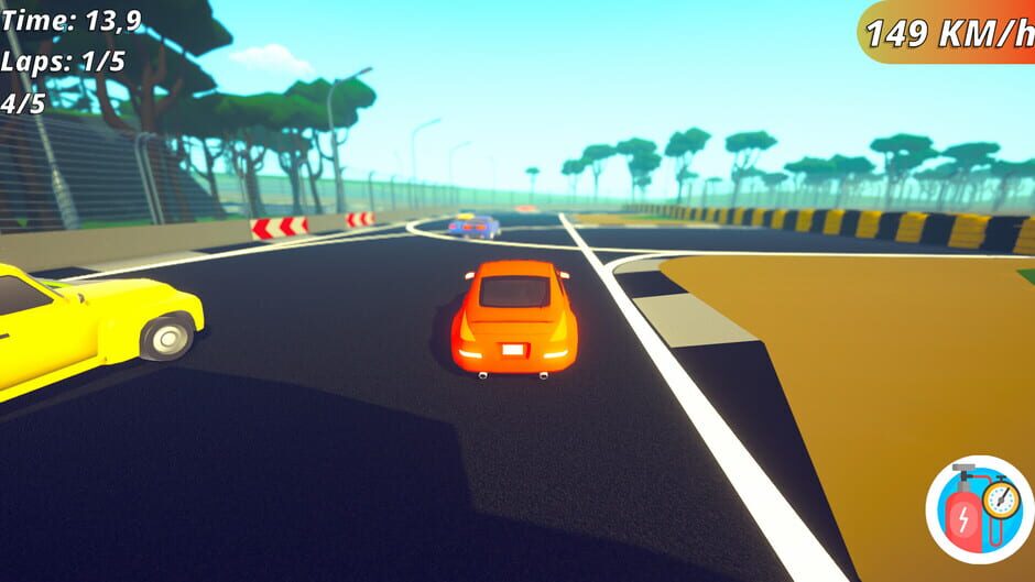 สกรีนช็อตจาก Turbo Pulse Race (รูปที่ 2)