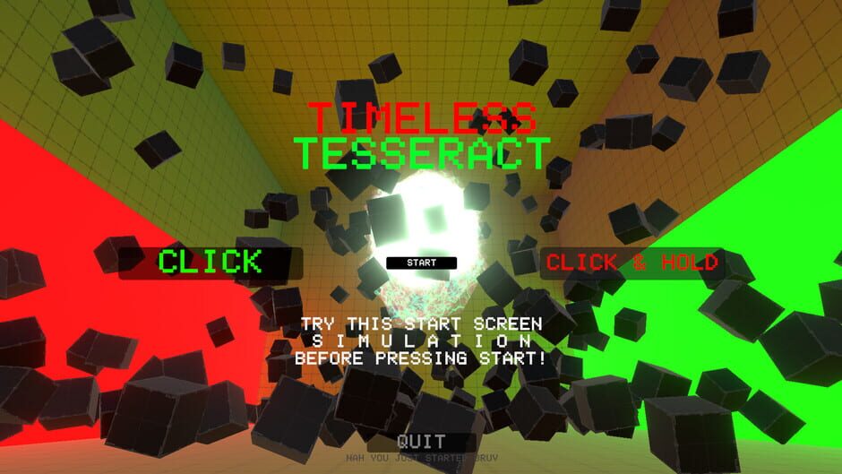 Timeless Tesseract Screenshot