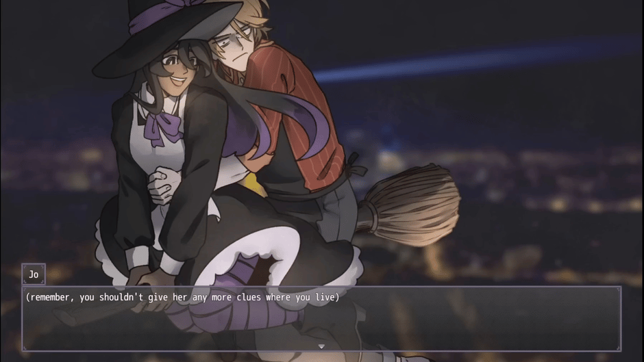 Good Luck Seducing an Ace Witch Screenshot