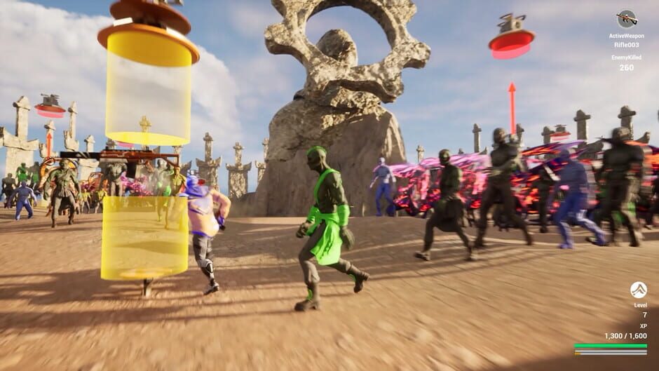 สกรีนช็อตจาก Orion71 Shooter Mayhem Arena (รูปที่ 2)