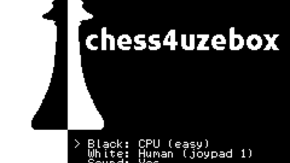 Chess 4 Uzebox Screenshot