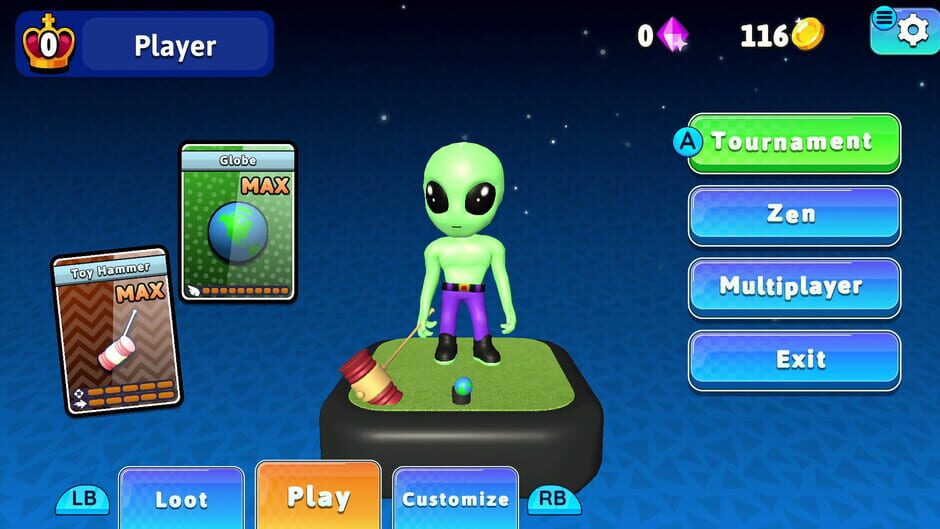 Golf Guys: Space Screenshot