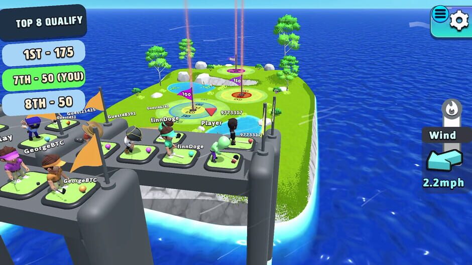 Golf Guys: Space Screenshot