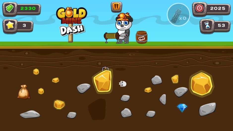 Gold Mine Dash Screenshot