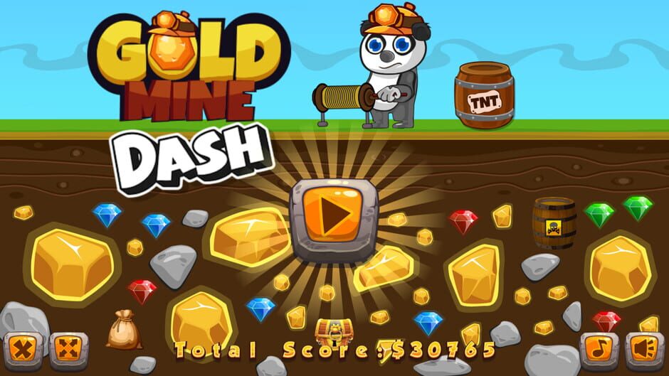 Gold Mine Dash Screenshot