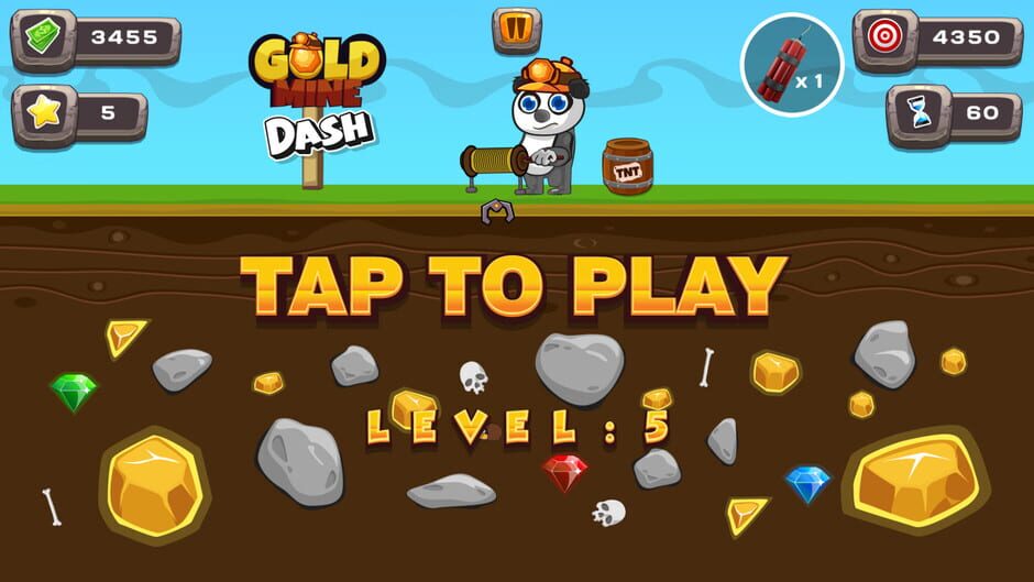Gold Mine Dash Screenshot