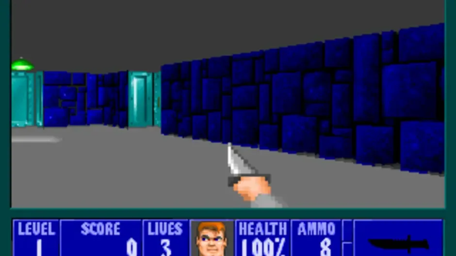 Wolfenstein 3D, captura de tela 3