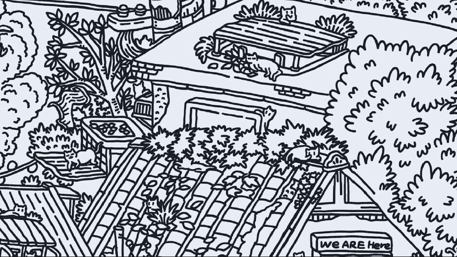 Hidden Cats In Fallen Leaves Town Screenshot