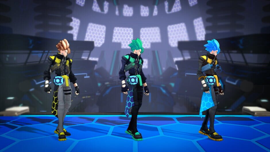 สกรีนช็อตจาก Rushdown Revolt: Neon Horizons Raymer (รูปที่ 2)