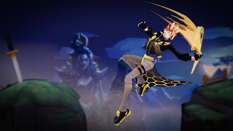 สกรีนช็อตจาก Rushdown Revolt: Neon Horizons Raymer (รูปที่ 5)