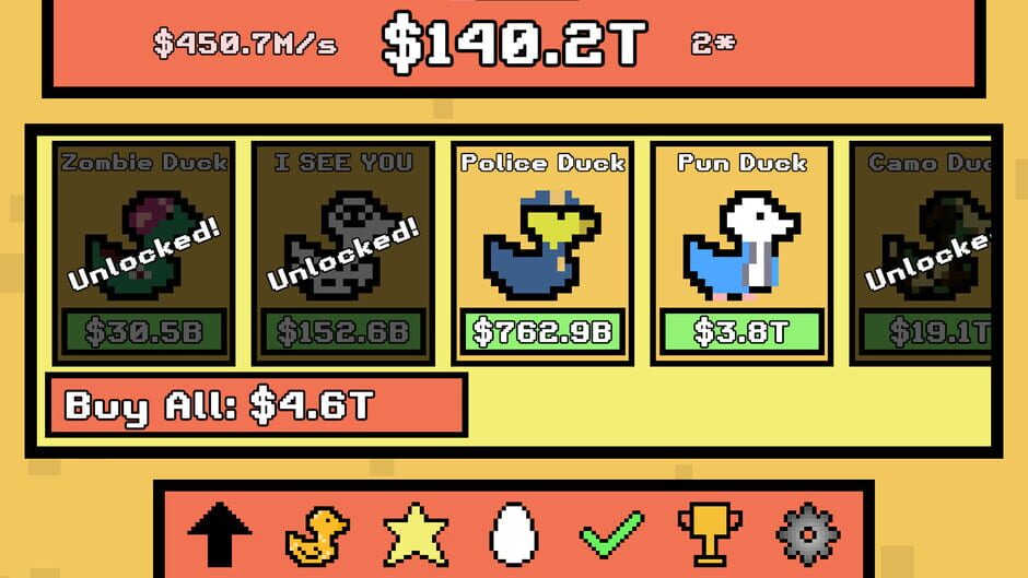 The Best Duck Clicker Screenshot