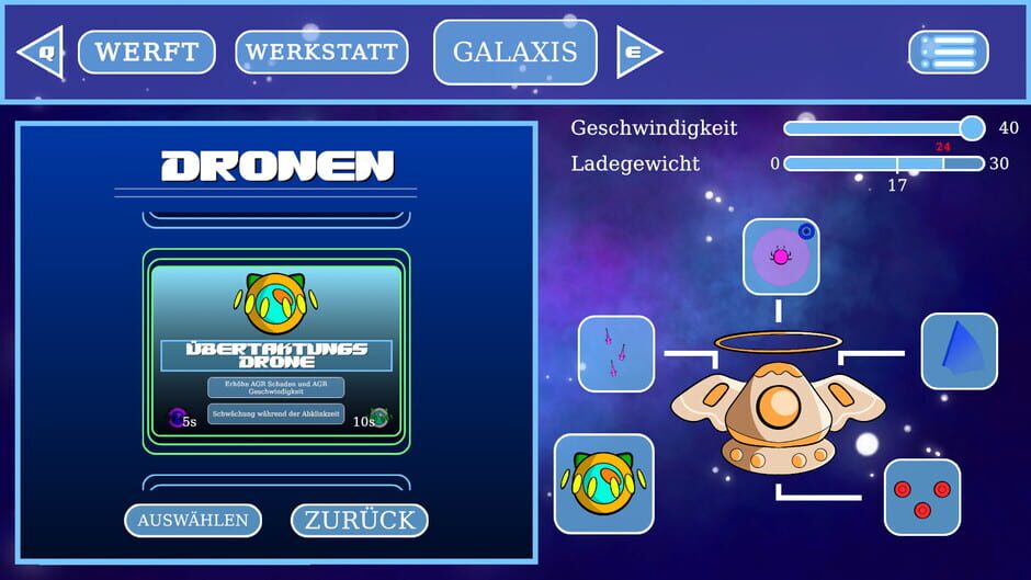 Through the Galaxy Screenshot