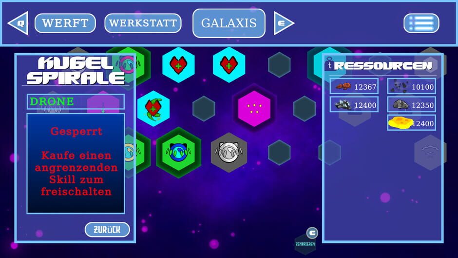 Through the Galaxy Screenshot