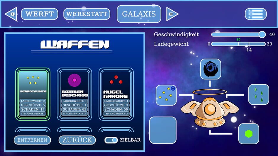 Through the Galaxy Screenshot