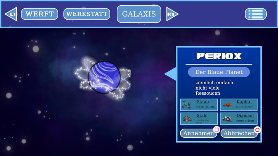 Through the Galaxy Screenshot