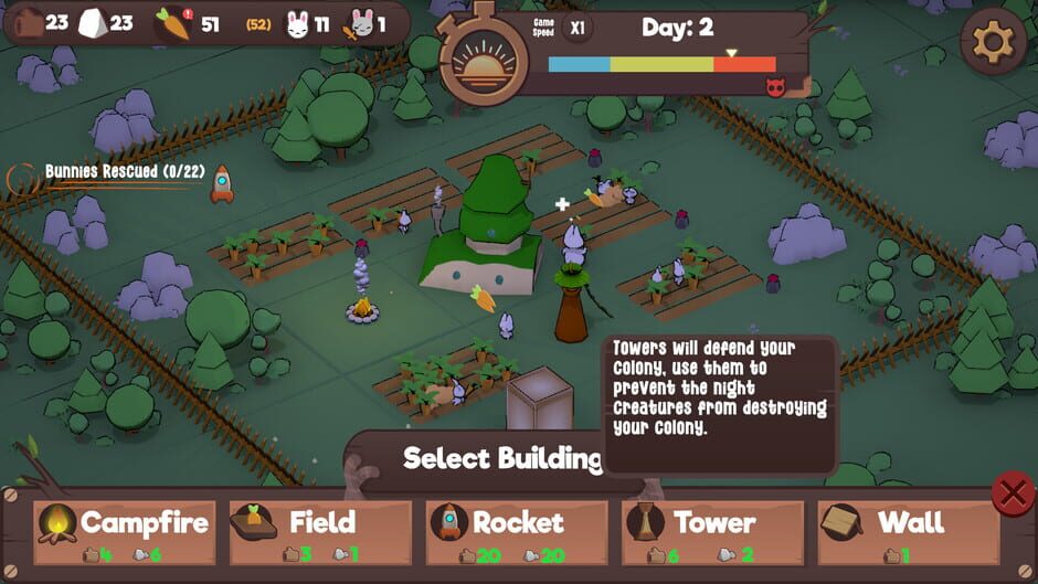 Bunny Bunker screenshot 1