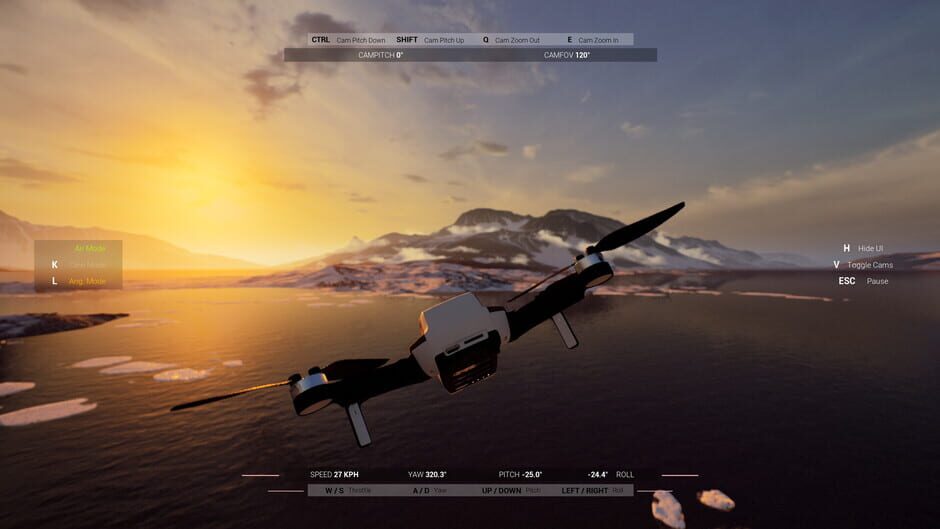 สกรีนช็อตจาก X Simulator Drone (รูปที่ 2)
