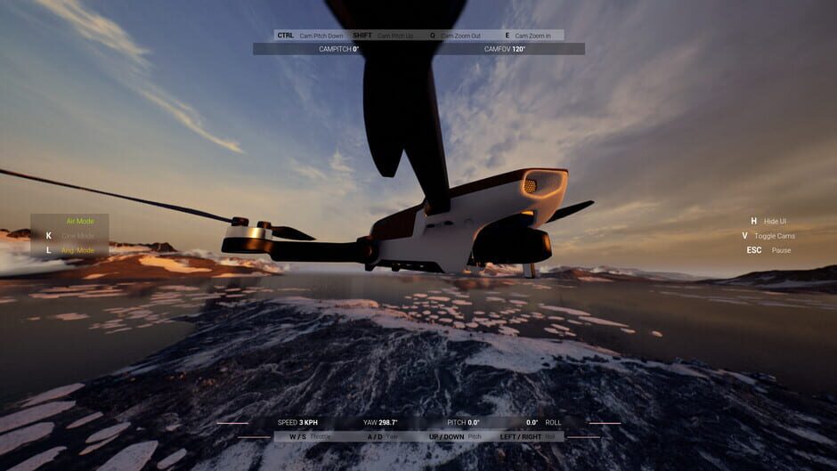 สกรีนช็อตจาก X Simulator Drone (รูปที่ 3)