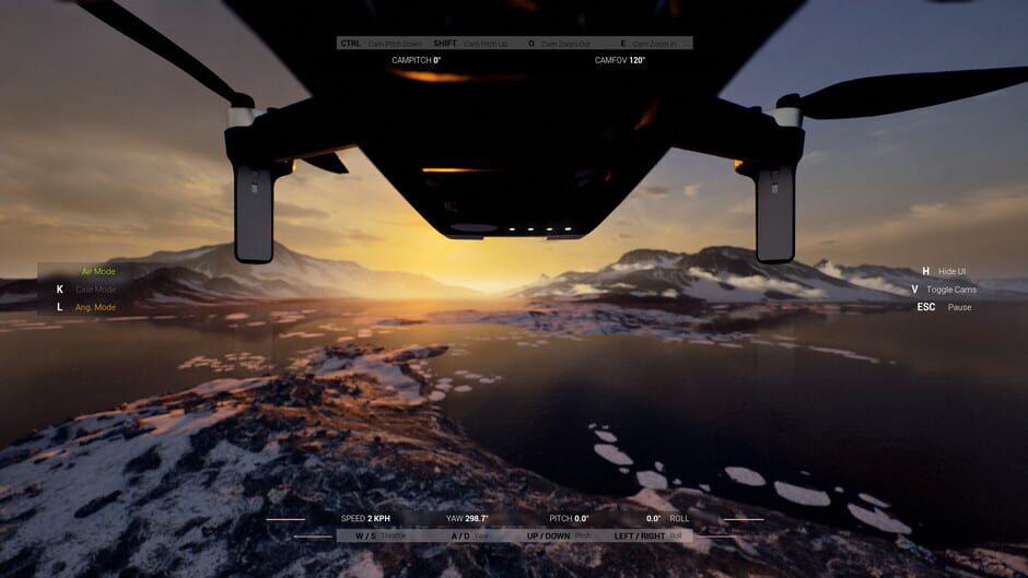 สกรีนช็อตจาก X Simulator Drone (รูปที่ 4)