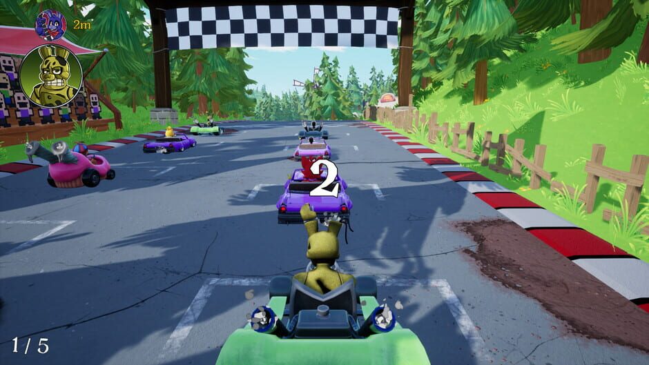 Screenshot Five Laps at Freddy's