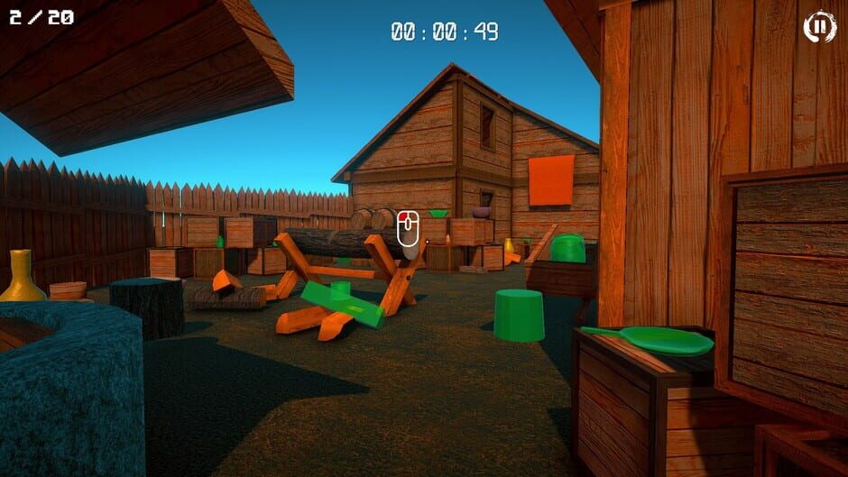 3D Puzzle: Courtyard Screenshot
