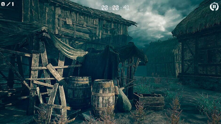 3D Puzzle: Deserted Village Screenshot